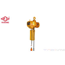 220V HSY Type heavy duty electric chain hoist with trolley